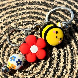 Cute Bee Keychain
